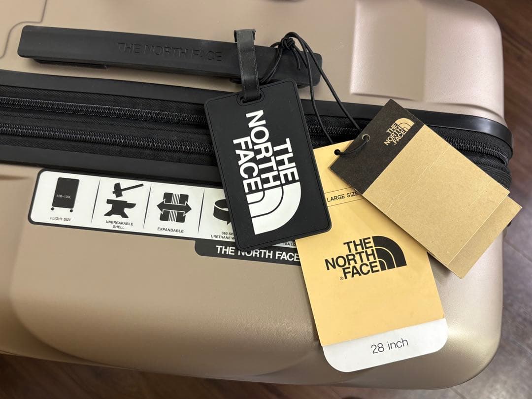 ノースフェイス　キャリーケース　ゴールドベージュ　28inch 希少✨　旅行