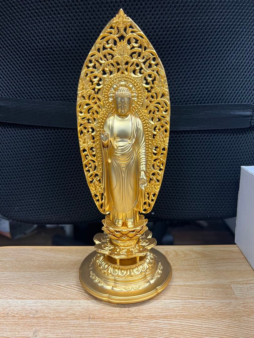 仏像 阿弥陀如来 25cm 仏師：松久朋琳 原型