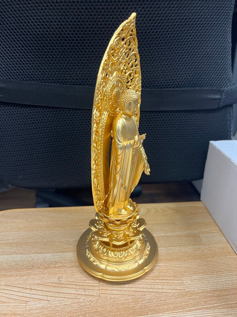 仏像 阿弥陀如来 25cm 仏師：松久朋琳 原型