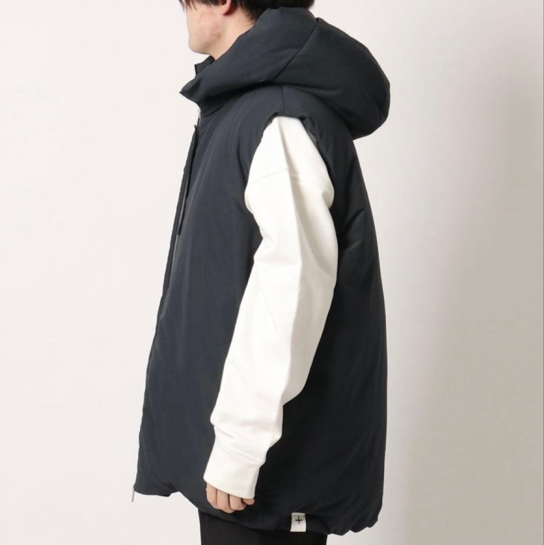 JIL SANDER ジルサンダー　フード付きダウンベスト