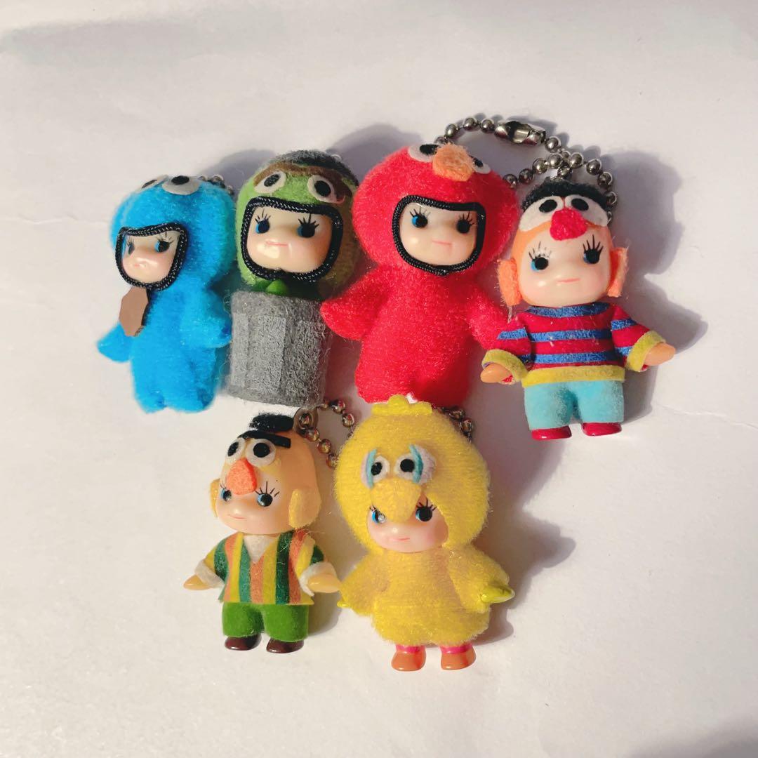 セサミストリート　キューピーコラボマスコット