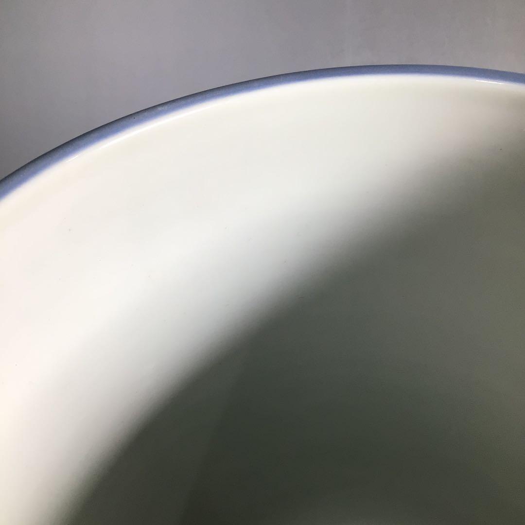 Ｎ６３４　水指　『京焼』『平安　手塚祥堂造』『染付山水文』　共箱　茶道具