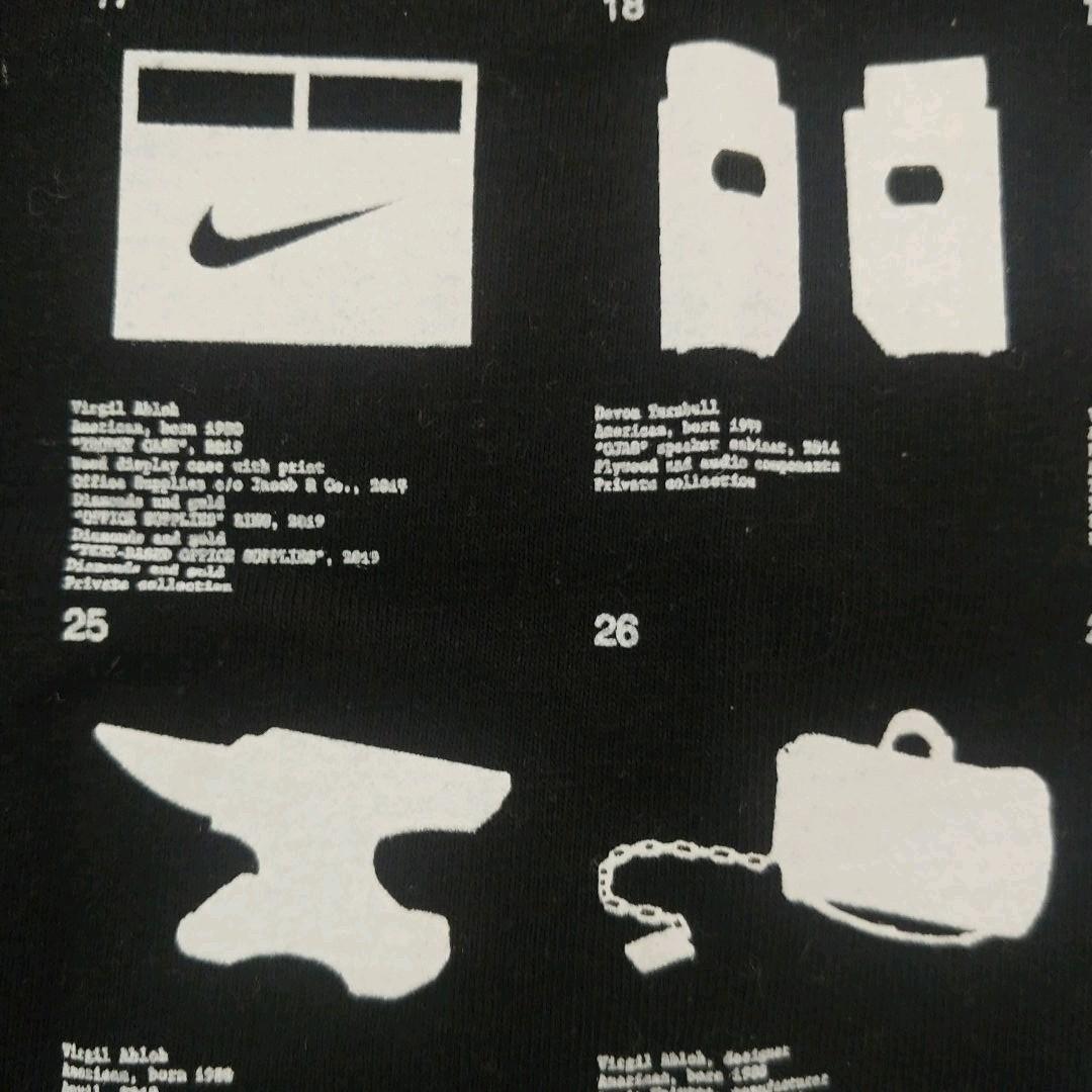 ヴァージルアブロー×チャンピオン×ICA Tシャツ (黒) Mサイズ