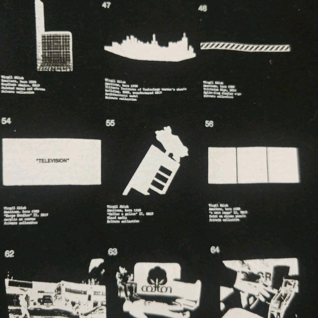 ヴァージルアブロー×チャンピオン×ICA Tシャツ (黒) Mサイズ