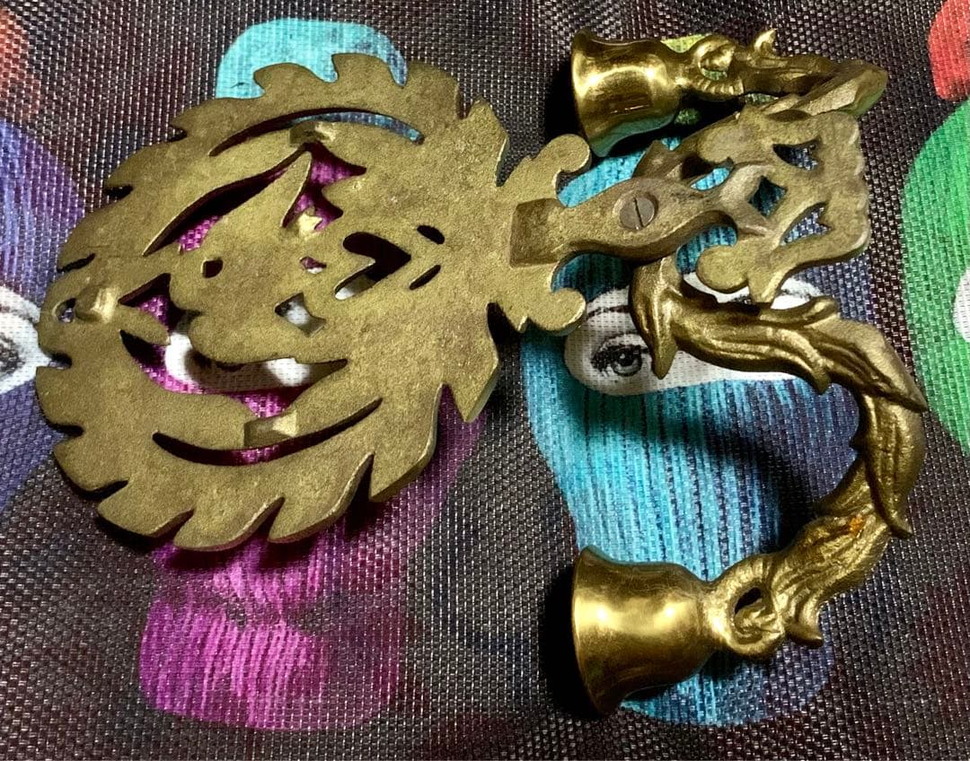 アンティークキャンドルホルダー　壁掛け