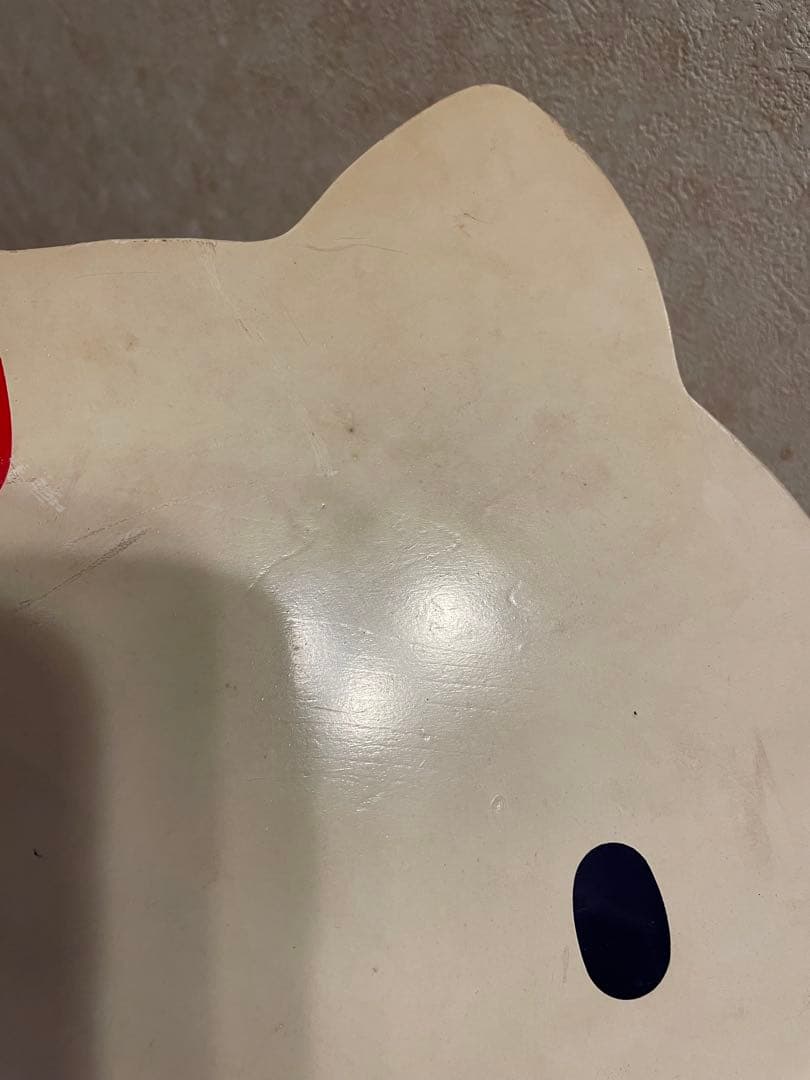 サンリオキティ　木製おもちゃ箱　収納BOX 木馬