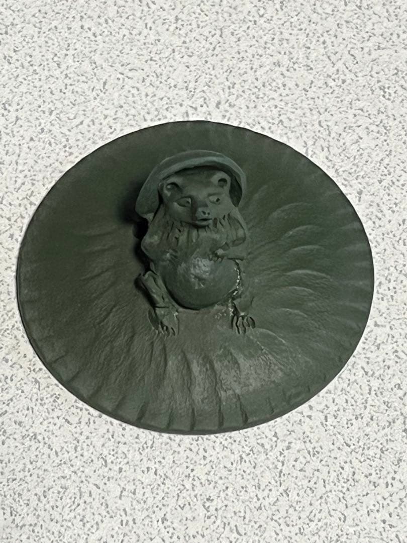 急須　緑泥　萬古焼　春山