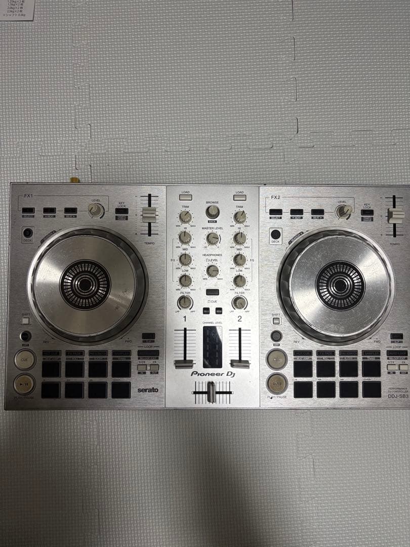 Y.K　Pioneer DJ DDJ-SB3 シルバー コントローラー