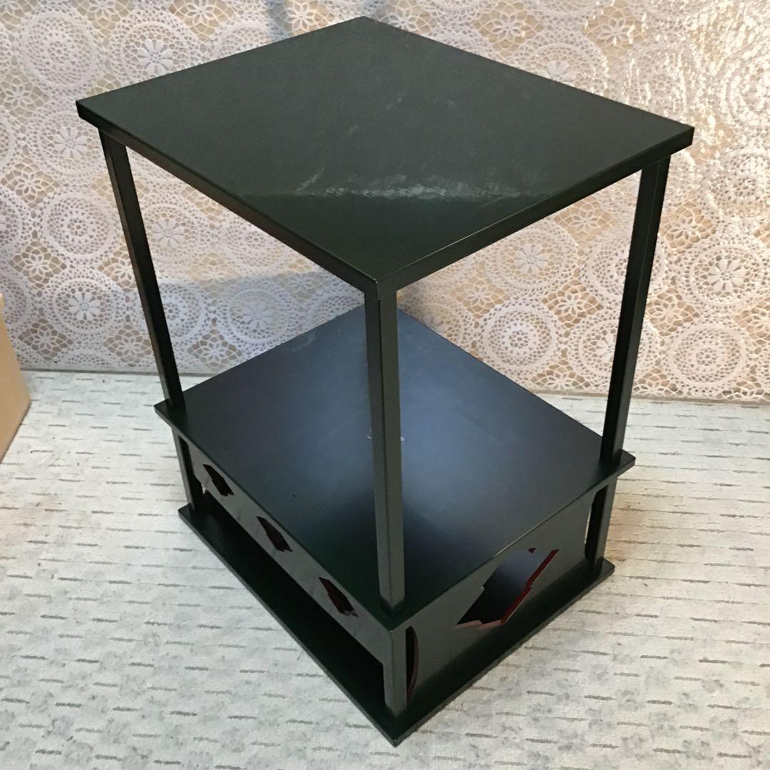 茶道具 棚 松寿棚 青漆爪紅 妙玄斎好 N71