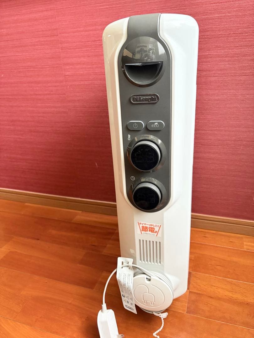 デロンギ オイルヒーター RHJ35M0812 美品 1200W 静音 省エネ