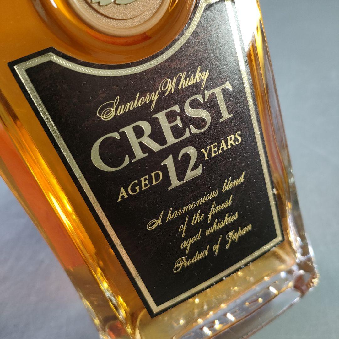 A1007-5/サントリーウイスキークレスト12年/700ml/