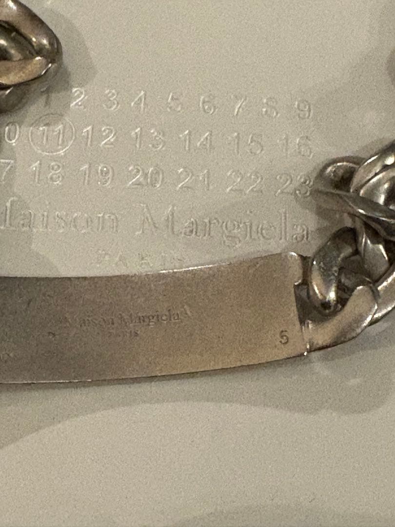 Maison Margiela マルジェラ　IDブレスレット　チェーン