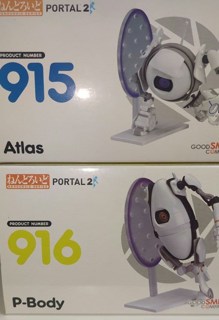 ねんどろいど Portal 2 Atlas & P-Body 2体セット