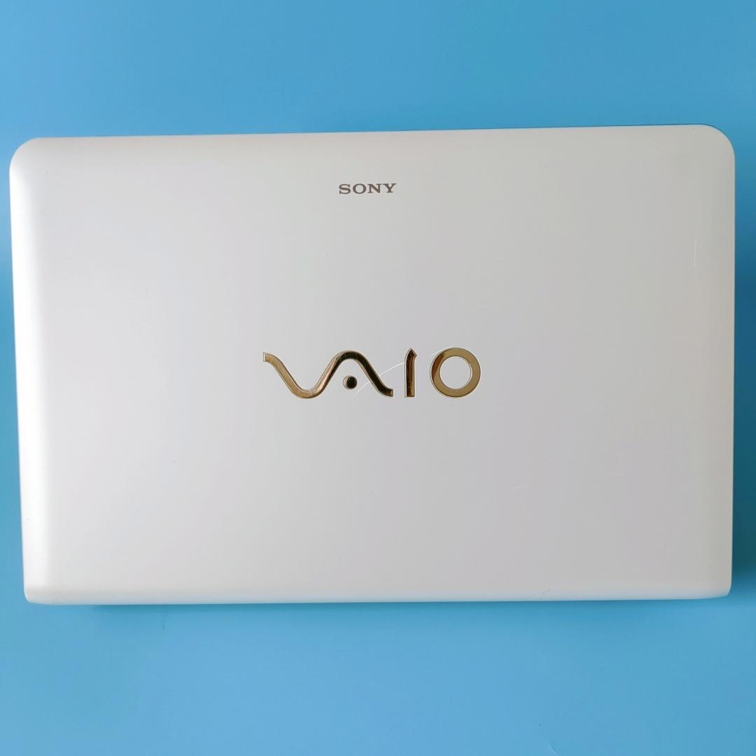 新品SSD爆速⭐ブルーレイ⭐カメラ付⭐VAIO✅白ノートパソコン✅すぐに使える