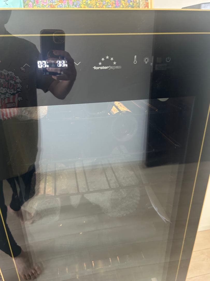 【美品】フォルスタージャパン　2022年製　 ワインセラー 60本