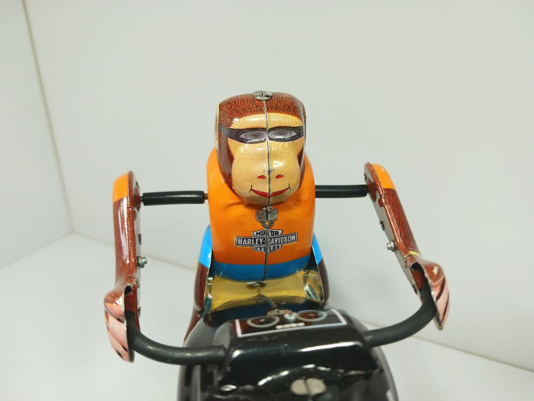 希少 ハーレーダビッドソン アクロバティックモンキー ブリキ