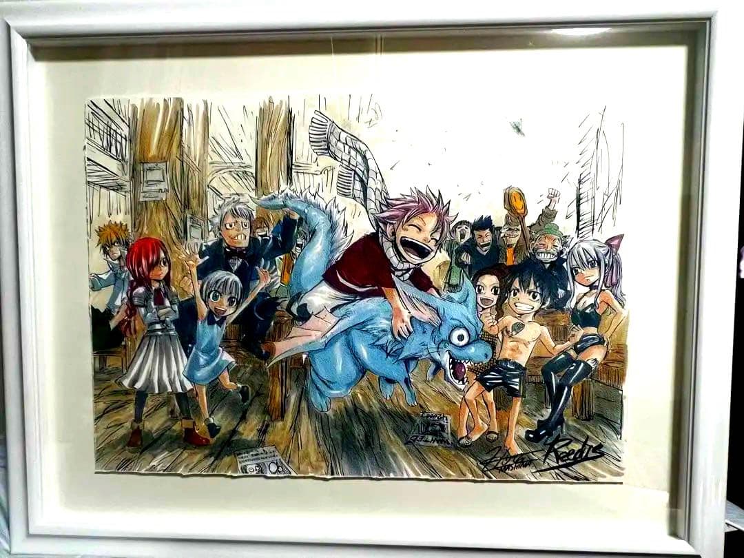 フェアリーテイル　複製原画　版画　新品未使用