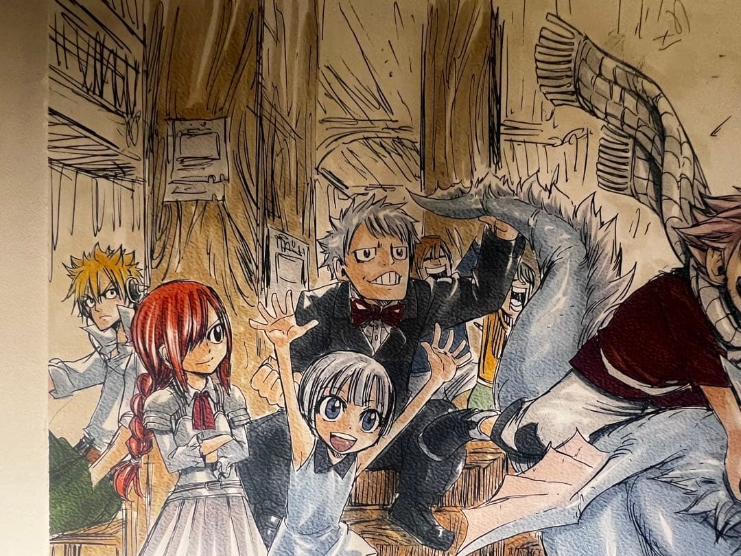 フェアリーテイル　複製原画　版画　新品未使用