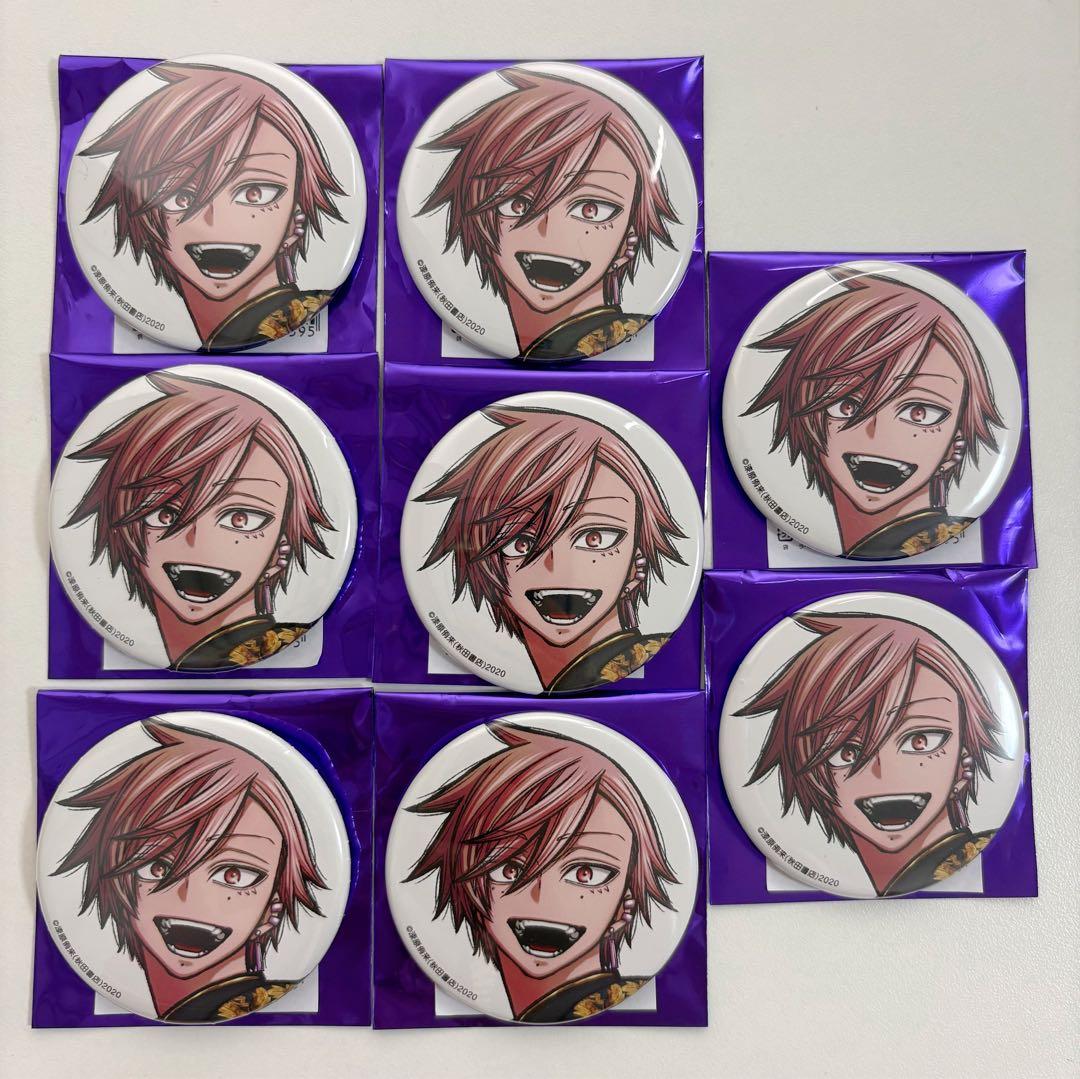 桃源暗鬼 コミケ C107 花魁坂京夜 缶バッジ