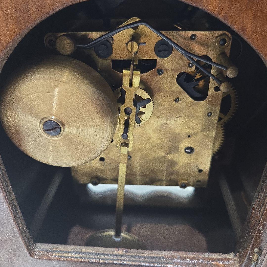 wuba ワルミルク　置時計　機械式　ゼンマイ式