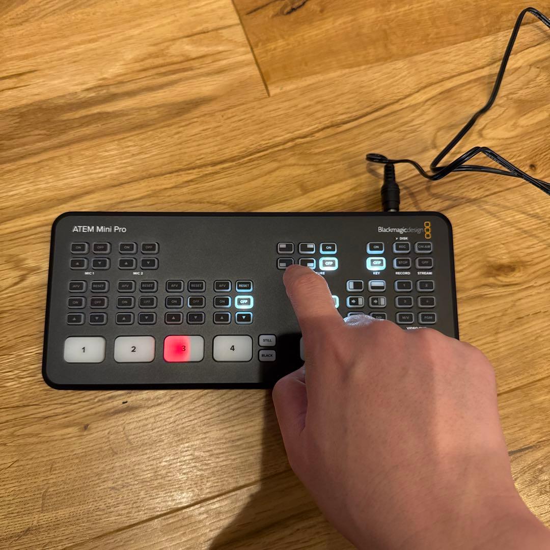 Blackmagic ATEM Mini Pro HDMI4入力