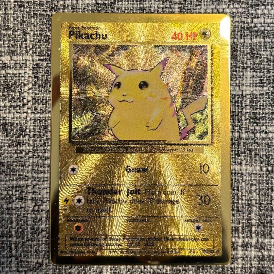 【海外版】ポケモン 25th メタルカード ピカチュウ & リザードン