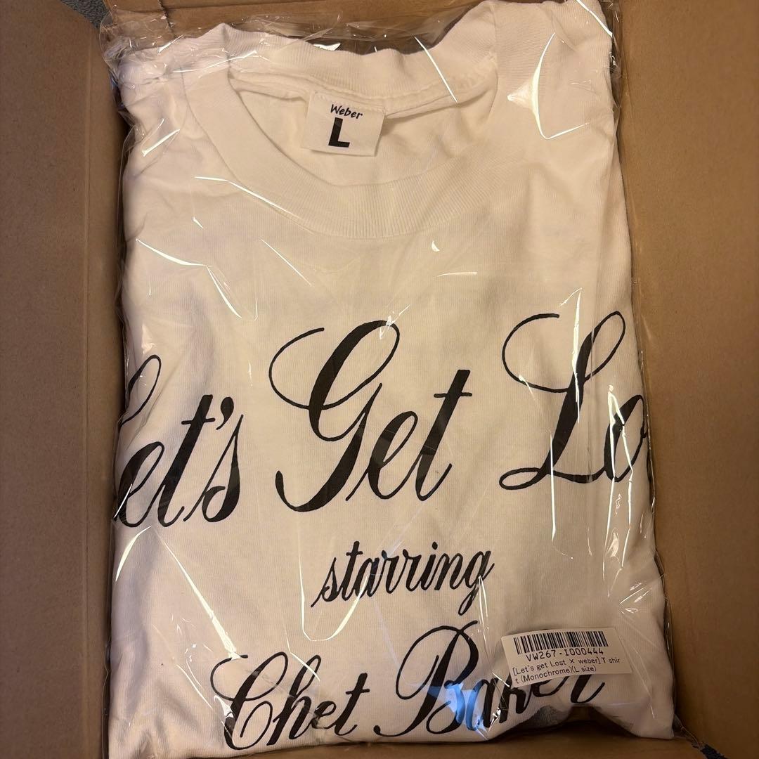 Let's get Lost × weber Tシャツ