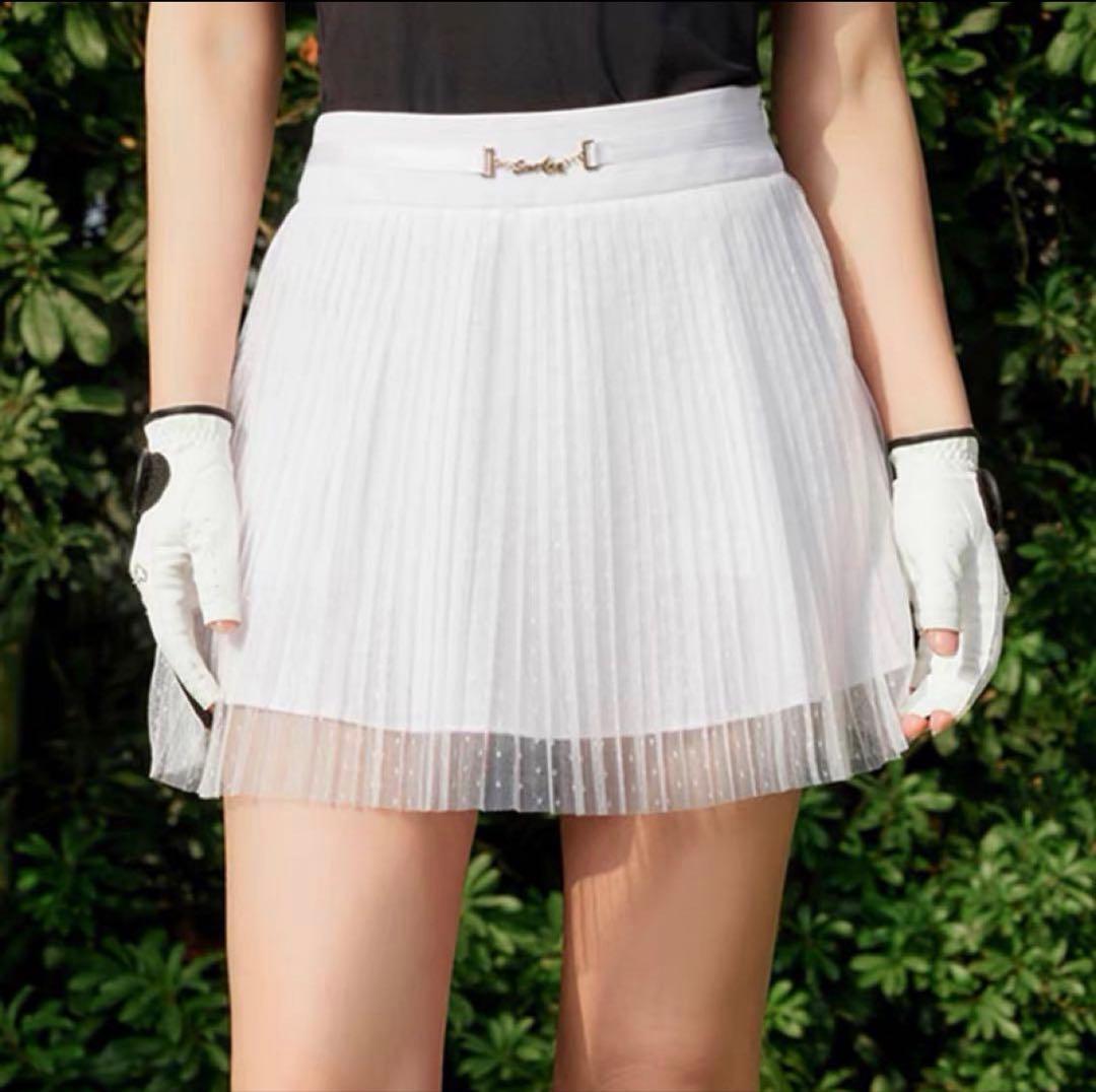 【最終値下げ】タグ付き フェアライアー レース ゴルフウェア　ミニスカート