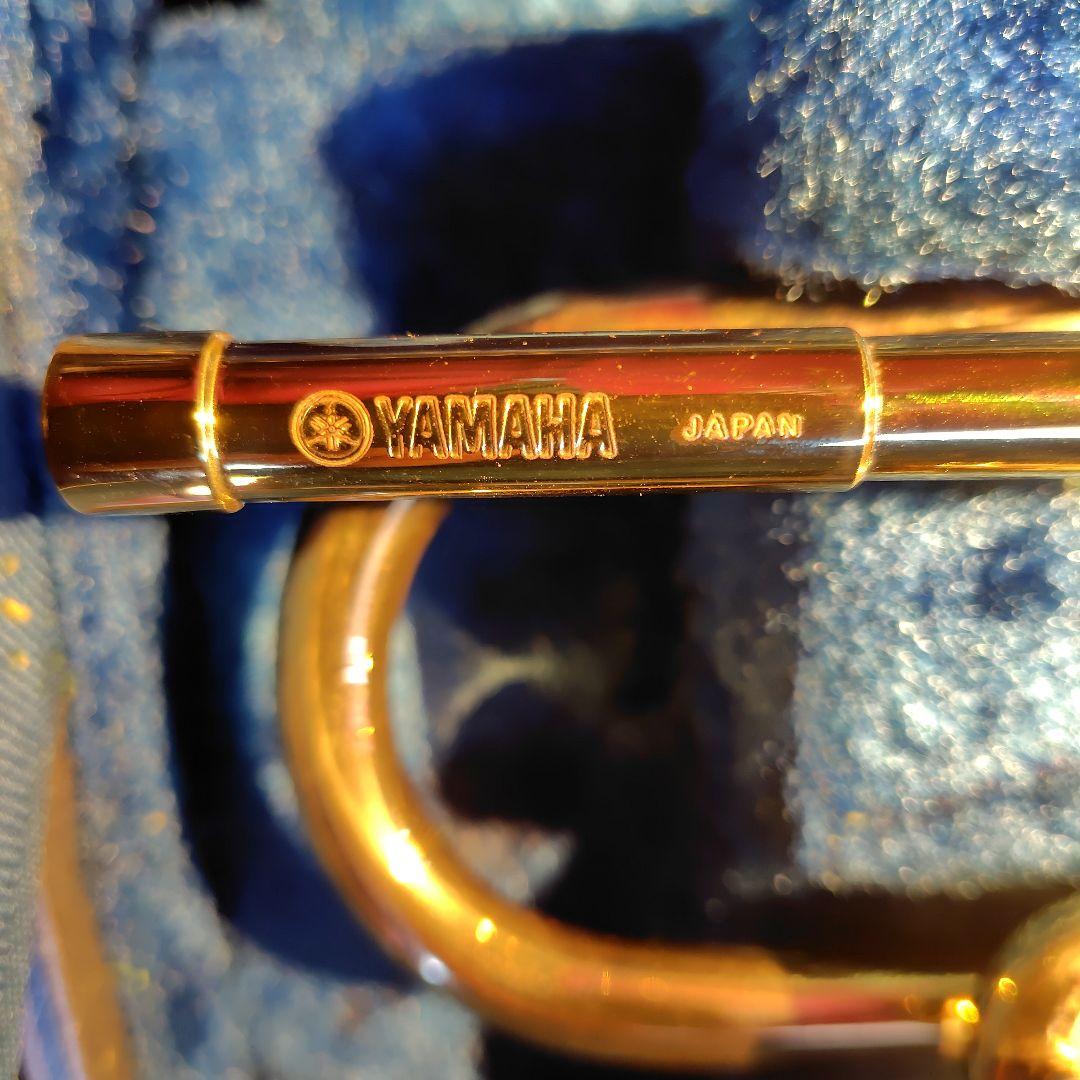 ヤマハゴールドトランペット 3バルブ ケース付き
