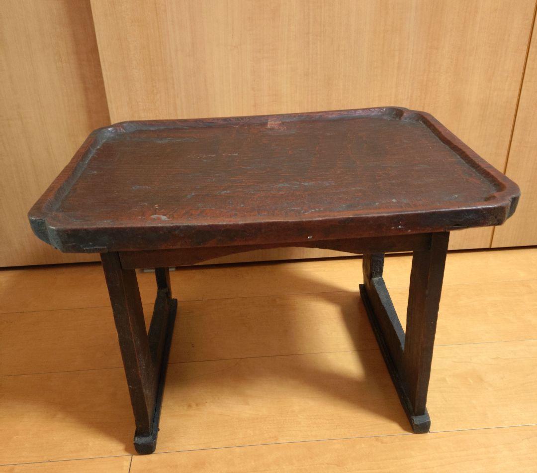 李朝膳 ソバン (小盤) 骨董 韓国アンティーク小机ハグオーワー