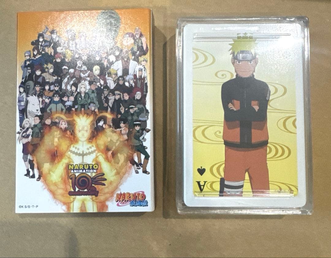 NARUTO ローソン限定 10周年記念トランプ