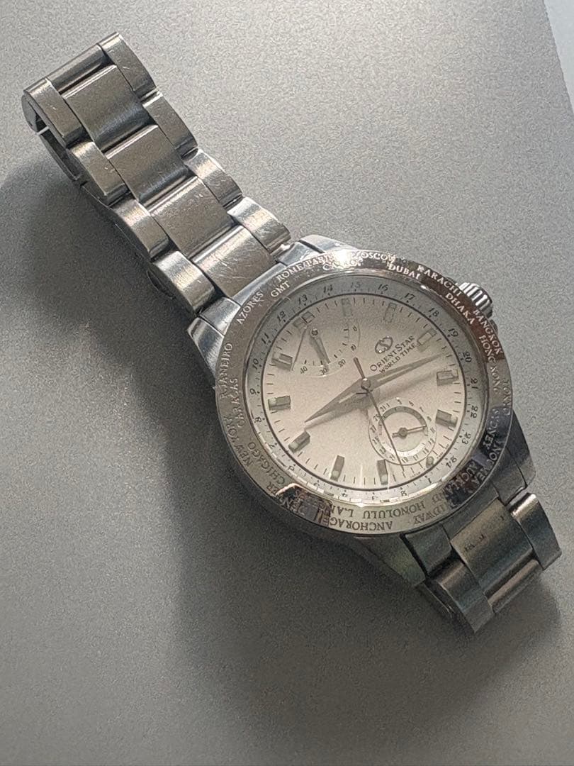 オリエントスター ORIENT STAR WORLD TIME 腕時計