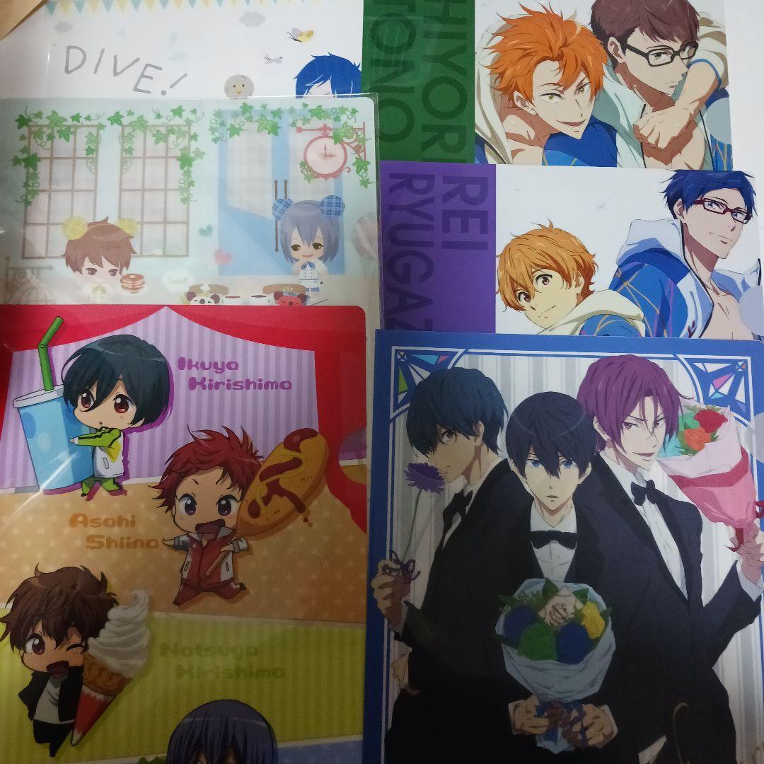 Free!　クリアファイル＆切り抜き　セット　大量　約18000円相当