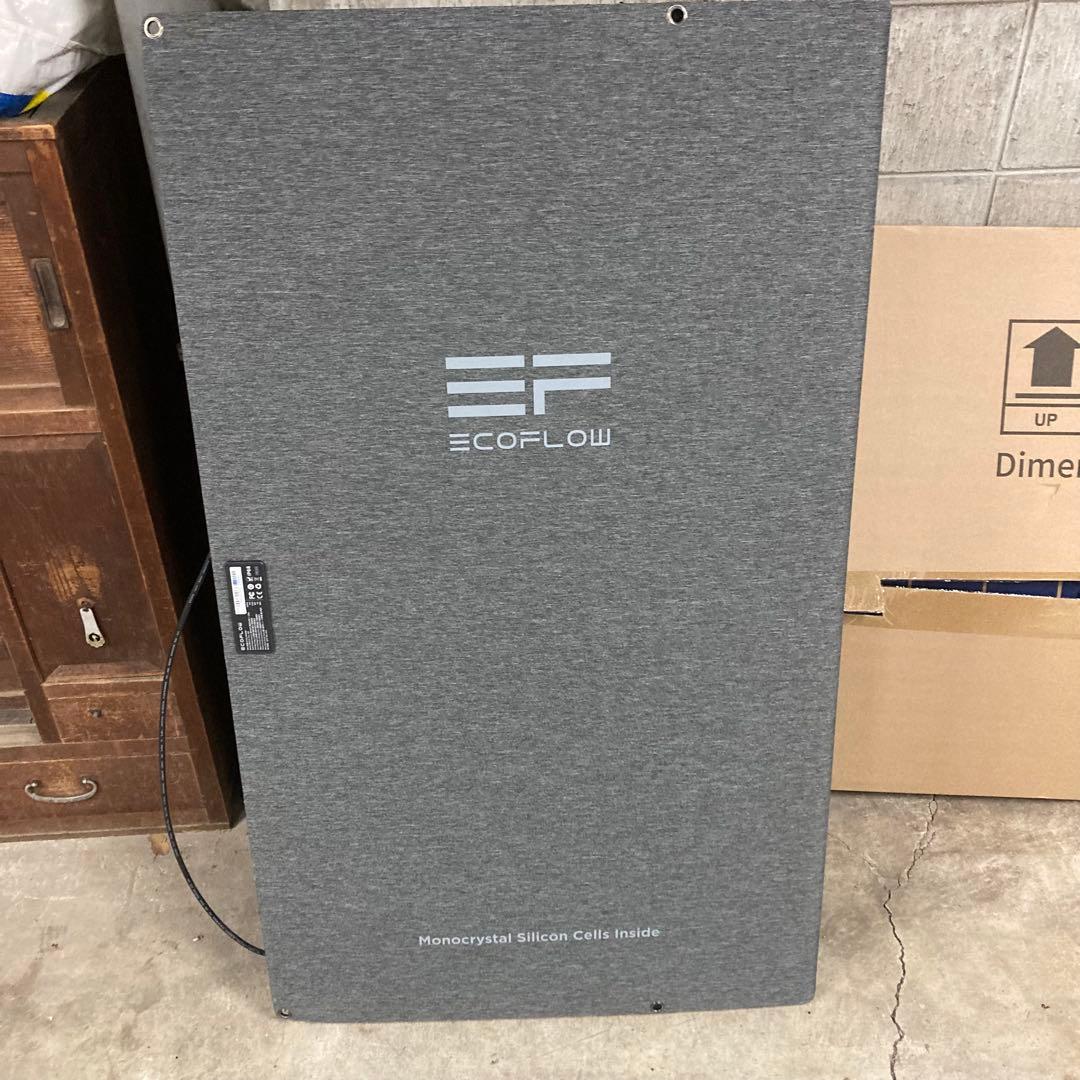 【ヒロ】ECOFLOW ソーラーパネル 400W キャリーケース付き