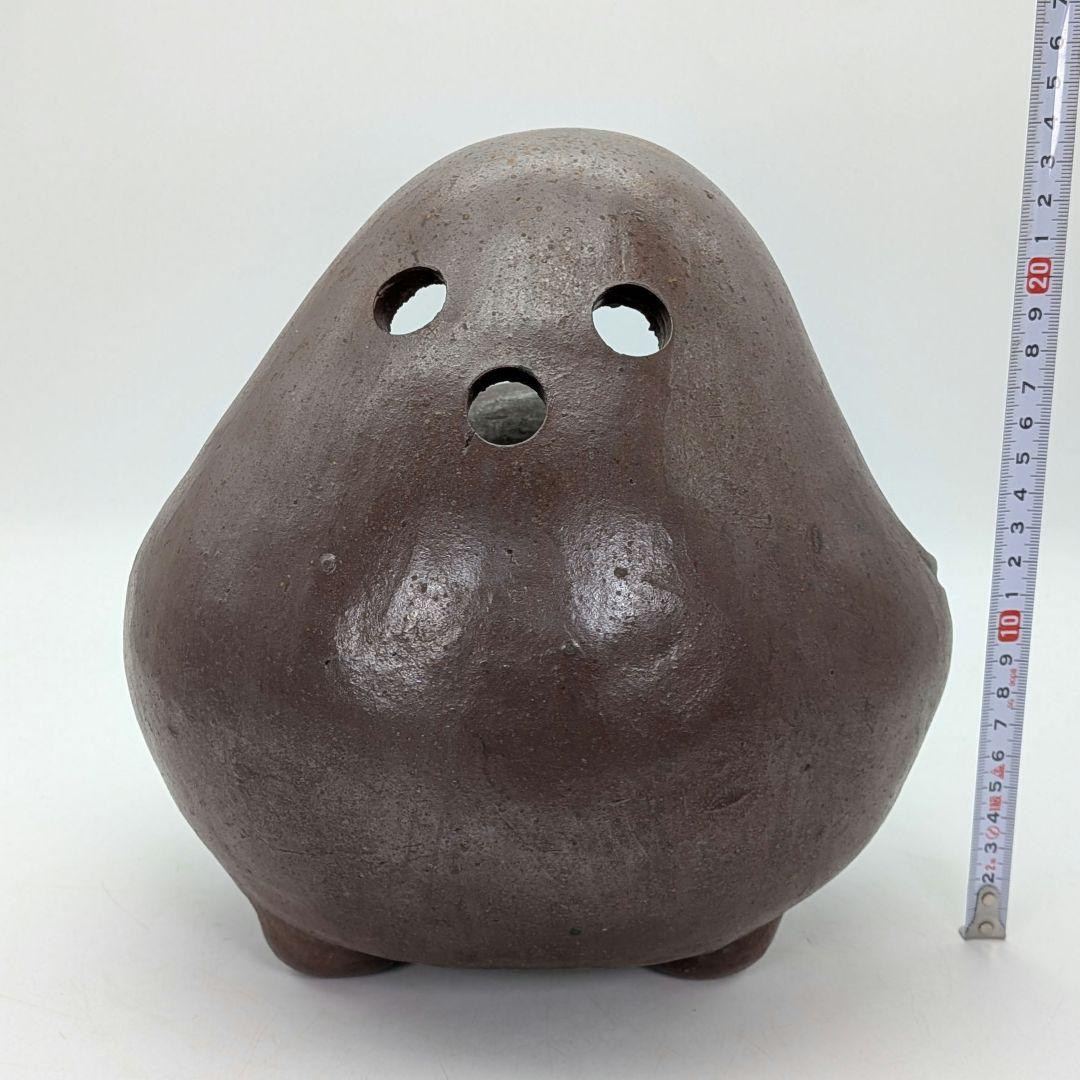 大正昭和初期 備前焼 三足手あぶり 火鉢 火もらい 香炉 香爐 香道具 花器