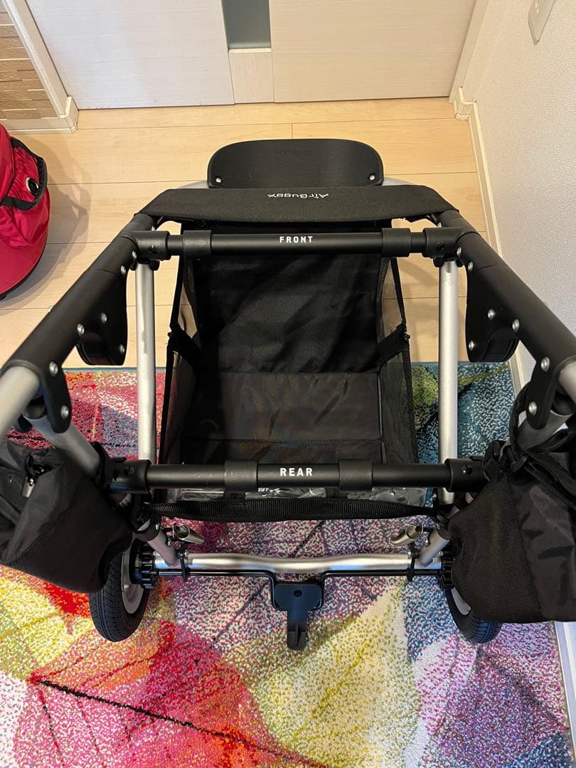 値下げしました！【美品】AirBuggy ドーム2Mペットカート レッド