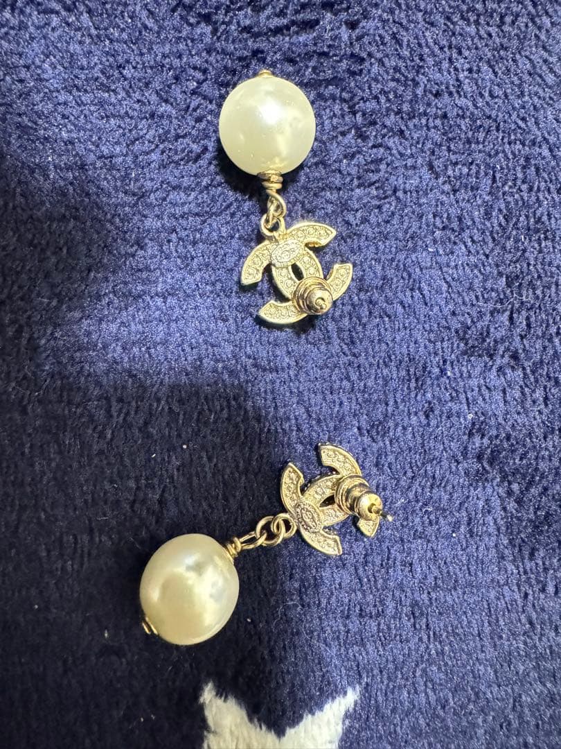 CHANEL パール イヤリング