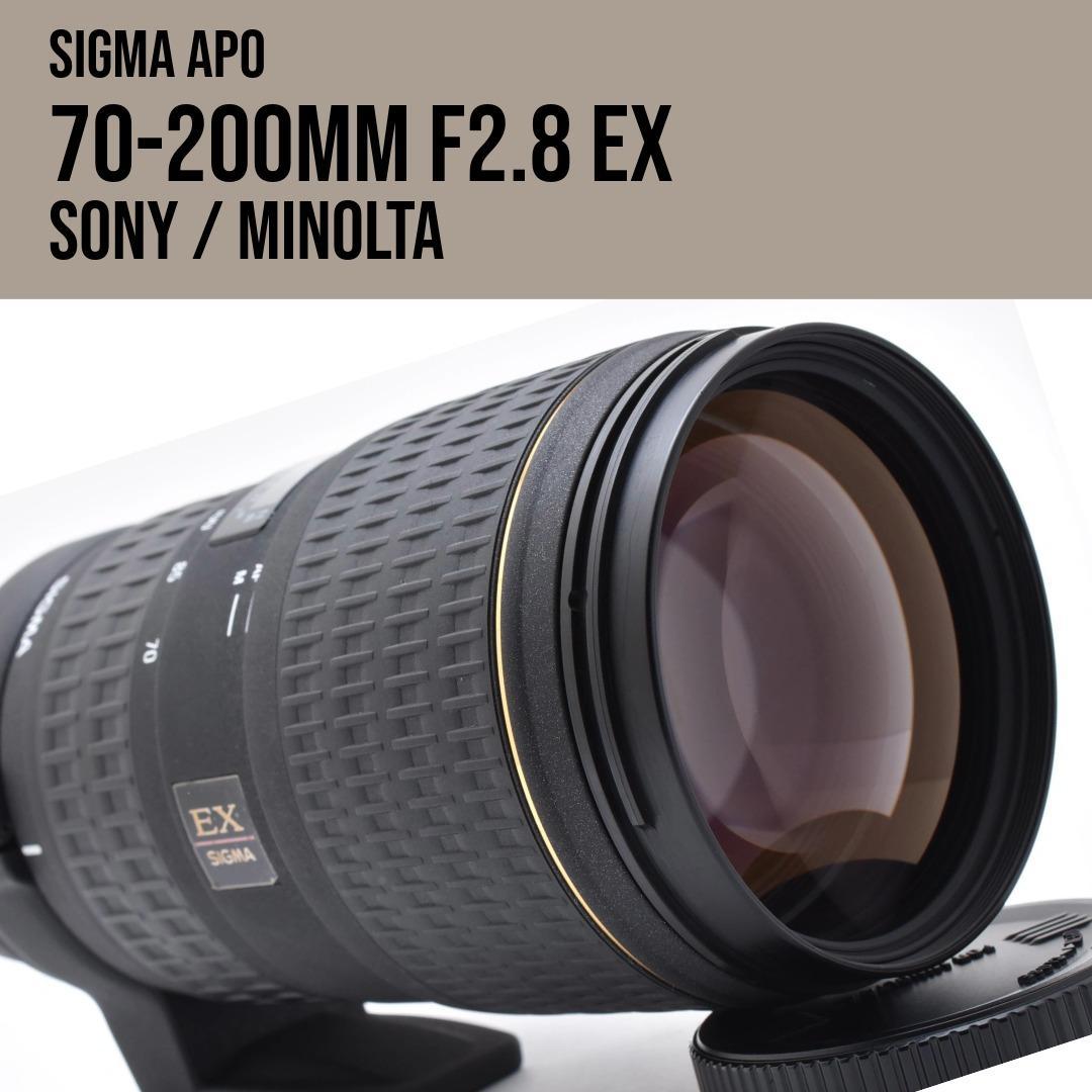 シグマ SIGMA 70-200mm F2.8 APO EX ソニーミノルタ