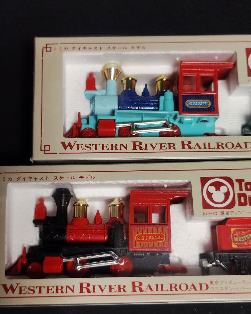 東京ディズニーランド　ウエスタン・リバー鉄道　スケールモデル TOMY