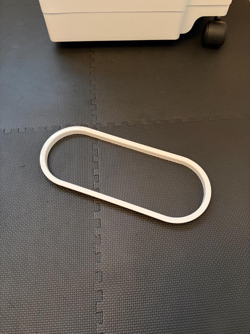 【正規品・中古】ボビーワゴン 2段3トレイ ホワイト おまけ付き