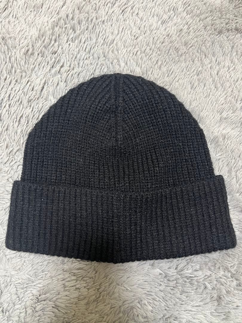 CELINE ブラック ニット帽 ビーニー