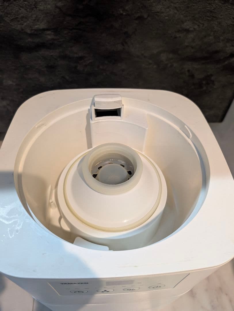 山善スチームファン式加湿器（15L）KSF-N15C