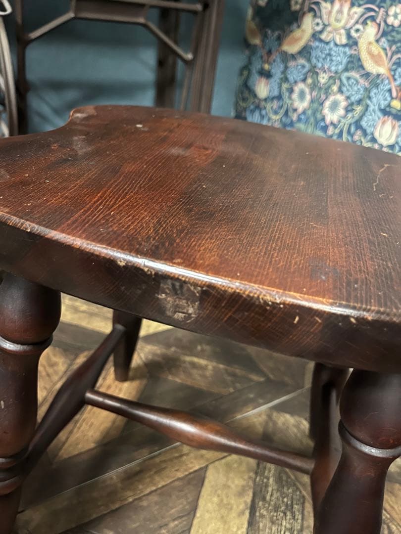 haco＊飛騨産業 キツツキ スツール セット 当時物 昭和レトロ