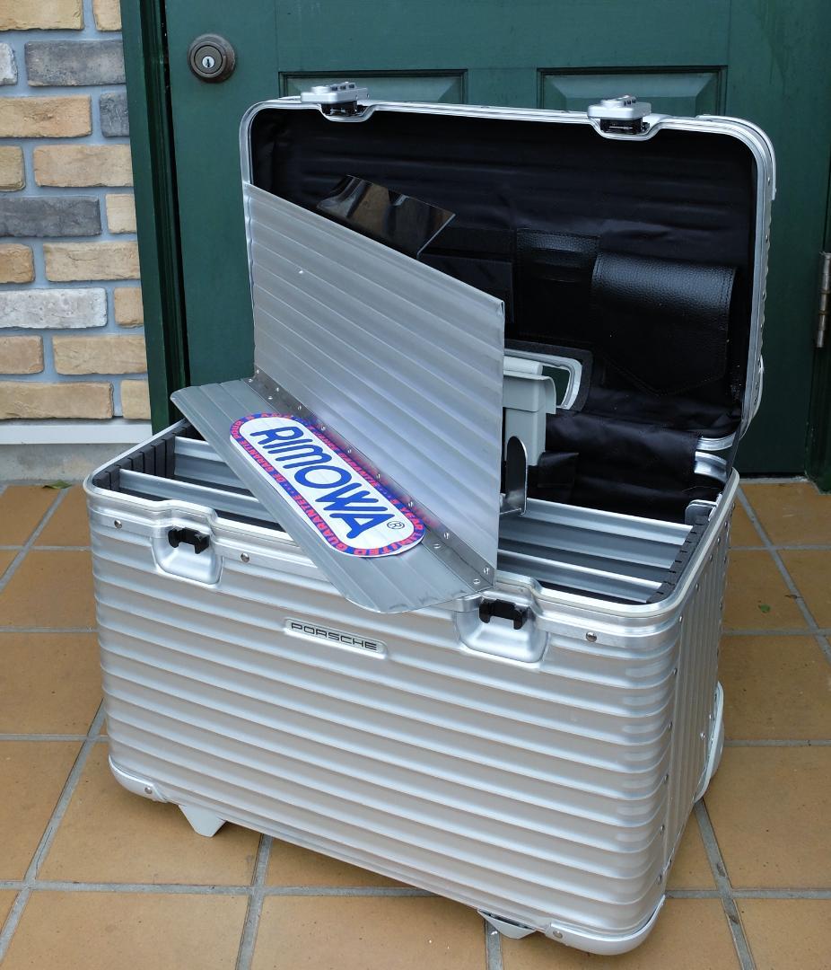 リモワ 985.51『ポルシェ』特別仕様 2輪TSAパイロット特大56L 激レア