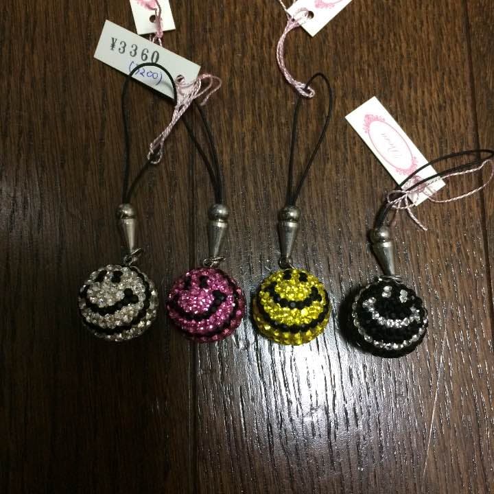 ニコちゃんマークはの携帯ストラップセット