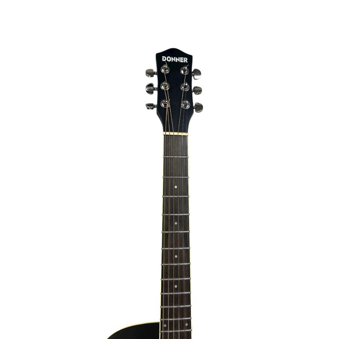 ☆ DONNER アコースティックギター DAG-1CB ブラック ドナー