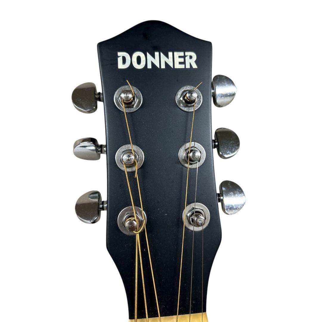 ☆ DONNER アコースティックギター DAG-1CB ブラック ドナー