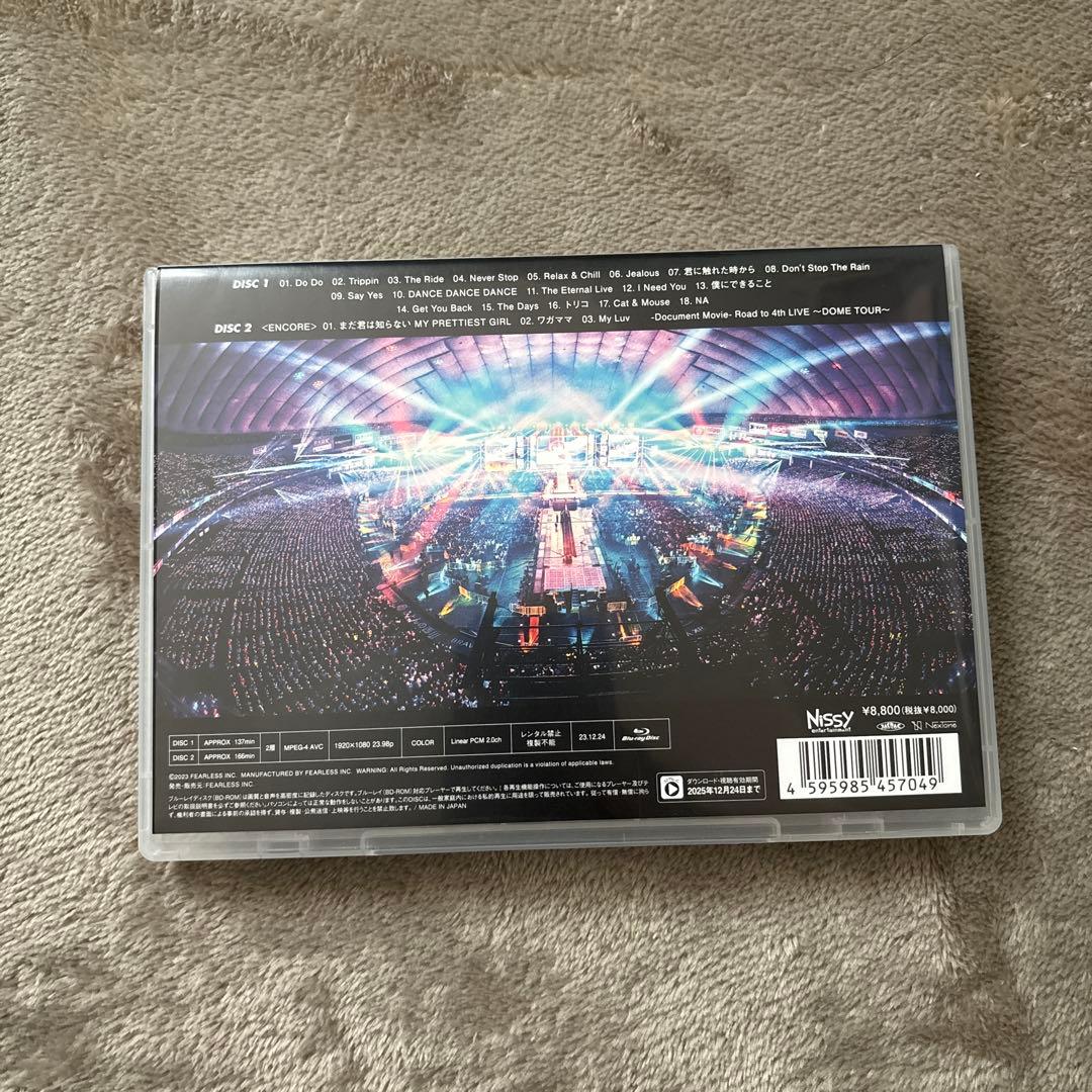 ミュージック NissyEntertainment 4thLIVE -DOMETOUR DVD