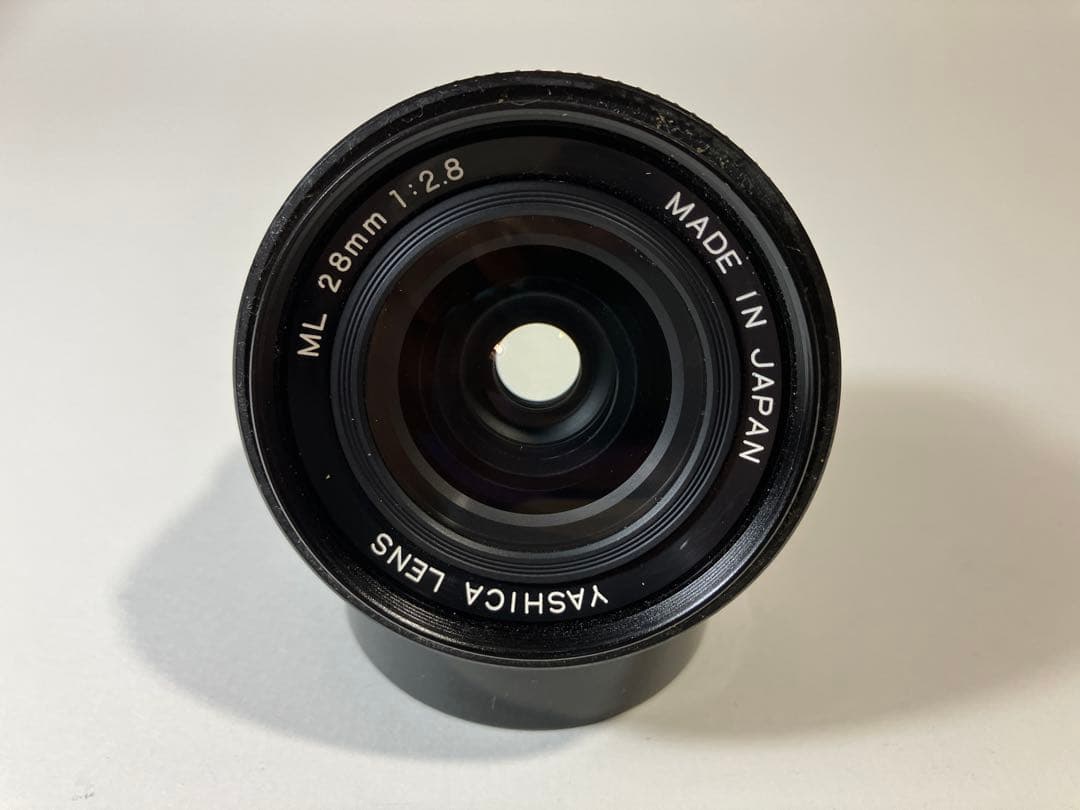 ヤシカレンズ　YASHICA ML f=2.8 28mm 　Y/Cマウント