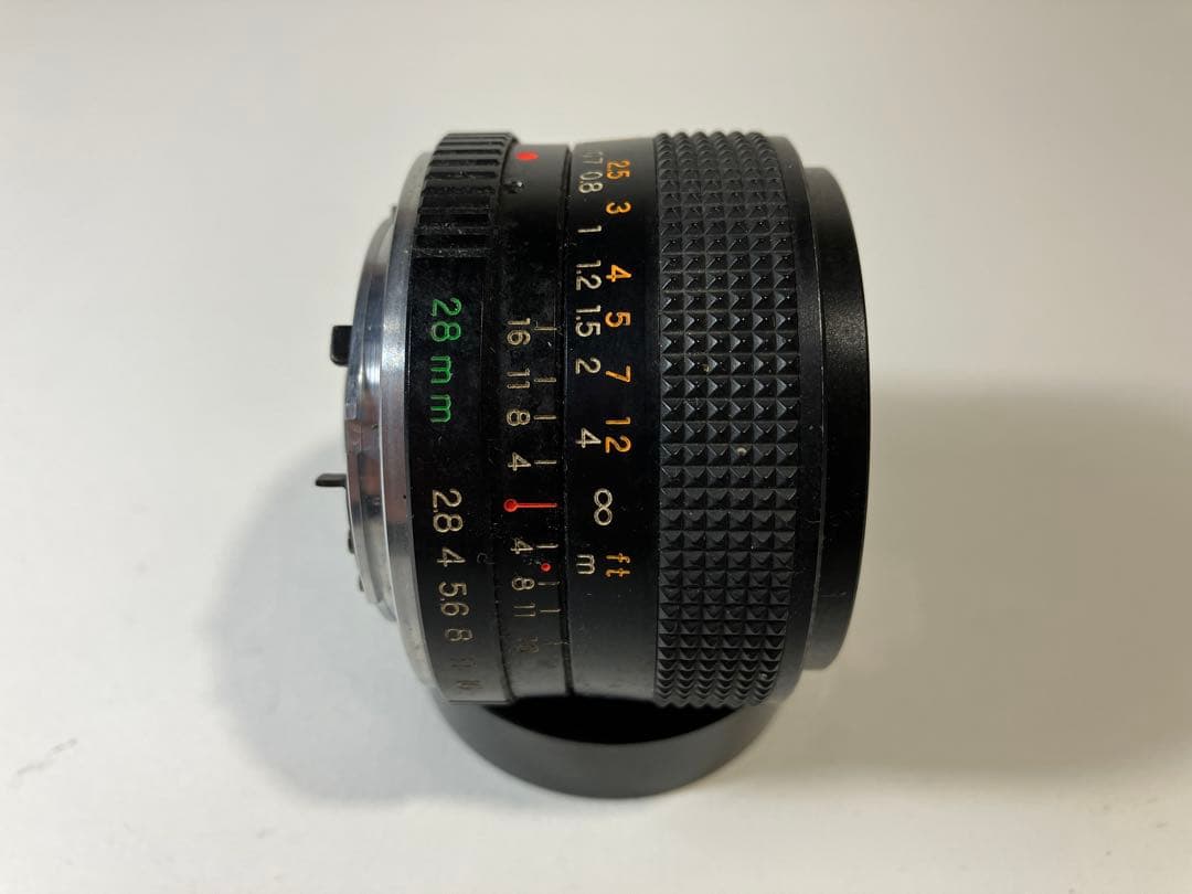 ヤシカレンズ　YASHICA ML f=2.8 28mm 　Y/Cマウント